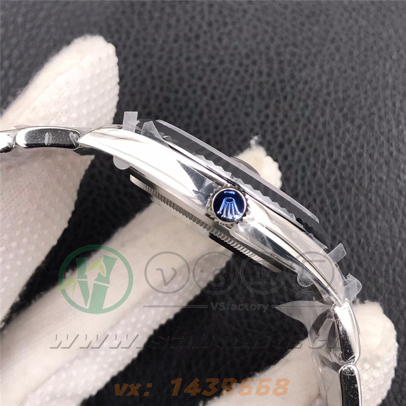 VS廠勞力士日志41mm銀面三銖帶「3235機芯」產(chǎn)品展示