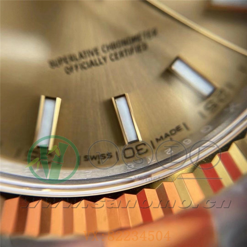 VS廠勞力士日志41mm間金金盤三銖帶「3235機(jī)芯」產(chǎn)品展示