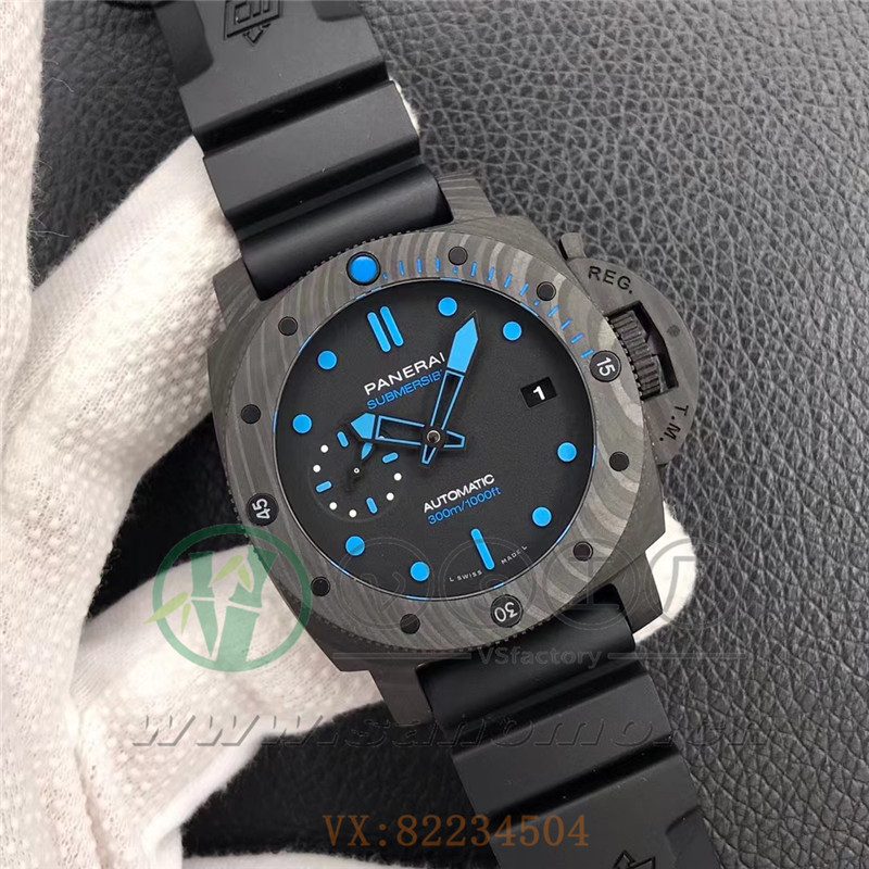 VS廠沛納海960碳纖維做工點(diǎn)評(píng)(vs廠沛納海960是否一眼假）