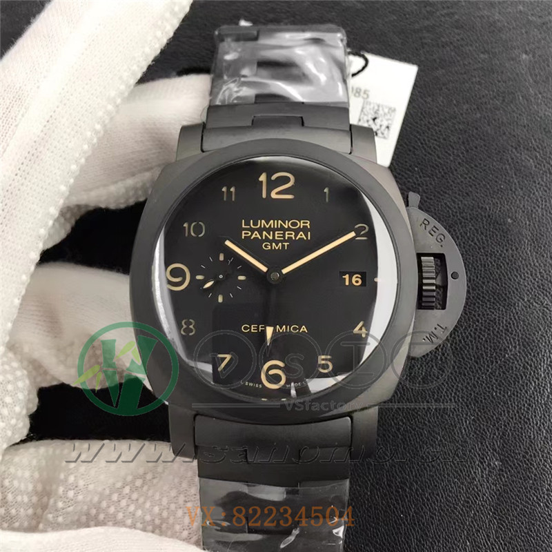 VS廠沛納海PAM438黑陶瓷v3版評(píng)測(cè)（VS沛納海438v3版做工怎么樣）