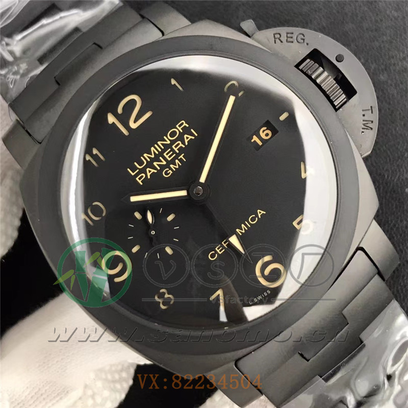 VS廠沛納海PAM438黑陶瓷v3版評(píng)測(cè)（VS沛納海438v3版做工怎么樣）