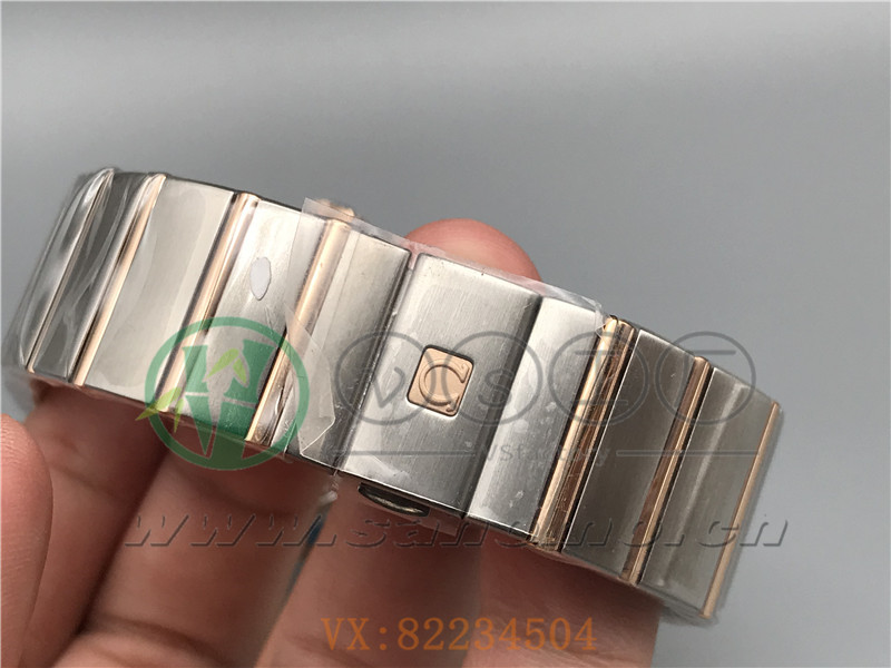 VS廠歐米茄星座38mm間玫白面鉆釘產(chǎn)品展示