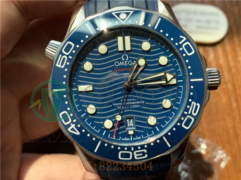 VS廠歐米茄海馬300米V3版藍面做工細節評測