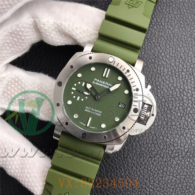 VS廠沛納海1055軍綠色做工評(píng)測(cè)（VS廠沛納海1055細(xì)節(jié)如何）
