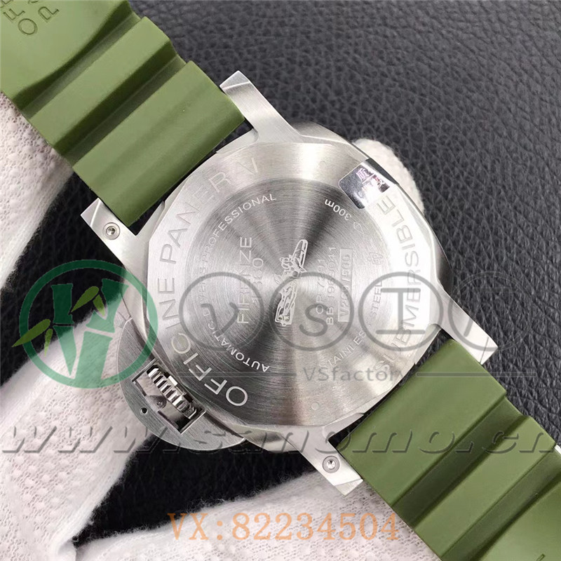VS廠沛納海1055軍綠色做工評(píng)測(cè)（VS廠沛納海1055細(xì)節(jié)如何）
