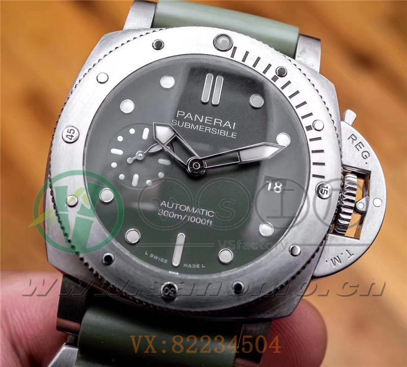 VS廠沛納海pam1055綠?；昙?xì)節(jié)怎么樣（VS沛納海1055值得入手嗎）