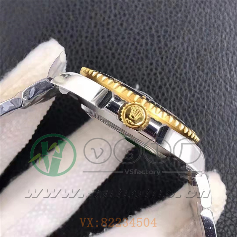vs廠勞力士間金黑水鬼細(xì)節(jié)評(píng)測(cè)（vs廠間金水鬼40尺寸41尺寸品質(zhì)如何）