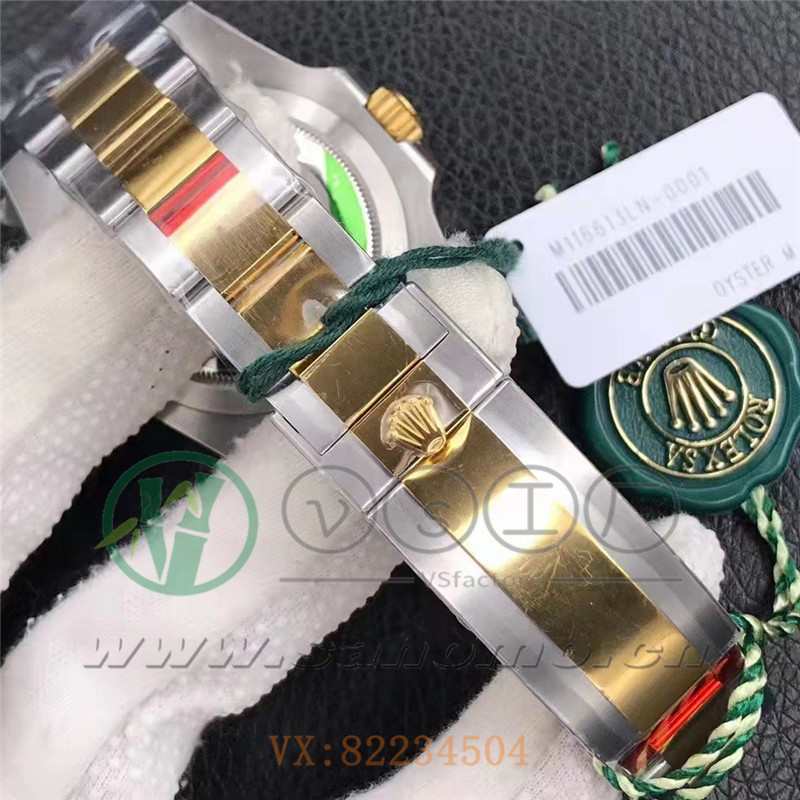 VS廠勞力士間金款黑水鬼做工評測（VS間金款黑水鬼有破綻嗎）