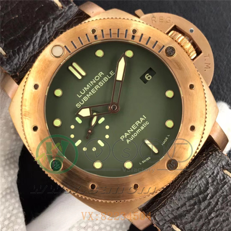 VS廠沛納海pam382青銅做工評測（VS廠沛納海382細(xì)節(jié)會(huì)一眼嗎）