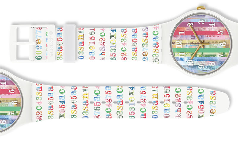 綻放獨特光彩！Swatch COLOURSHIFT腕表耀眼亮相《經濟學人》175周年慶