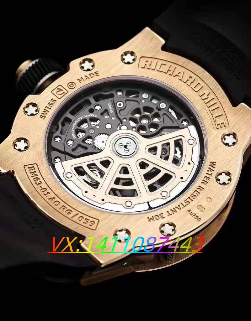 V9廠全新理查德米勒RM63-01一比一復(fù)刻，展現(xiàn)獨特個性圓形設(shè)計