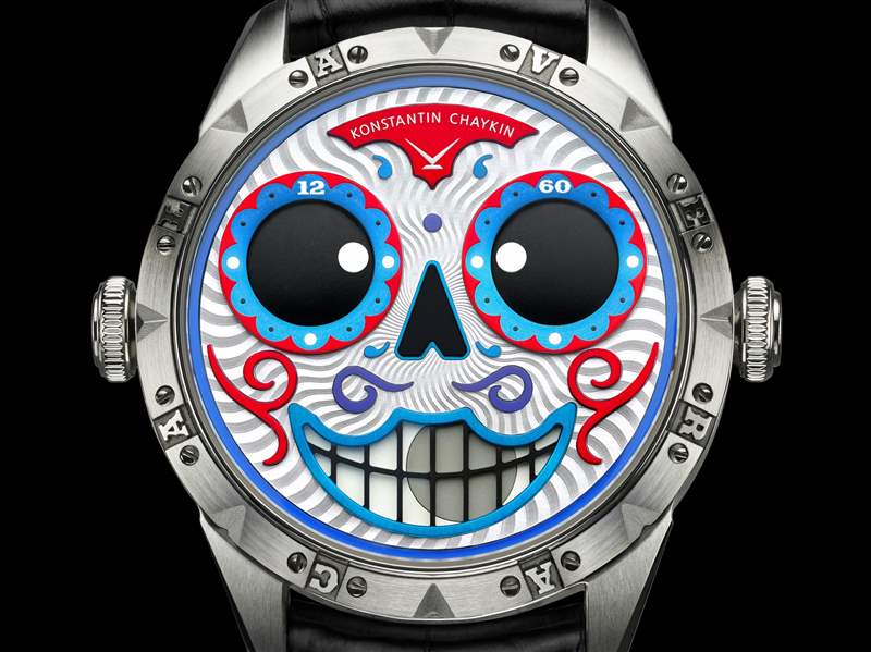 俄羅斯小丑推Calavera Limited Edition墨西哥「亡靈節(jié)」主題限量腕表驚艷亮相