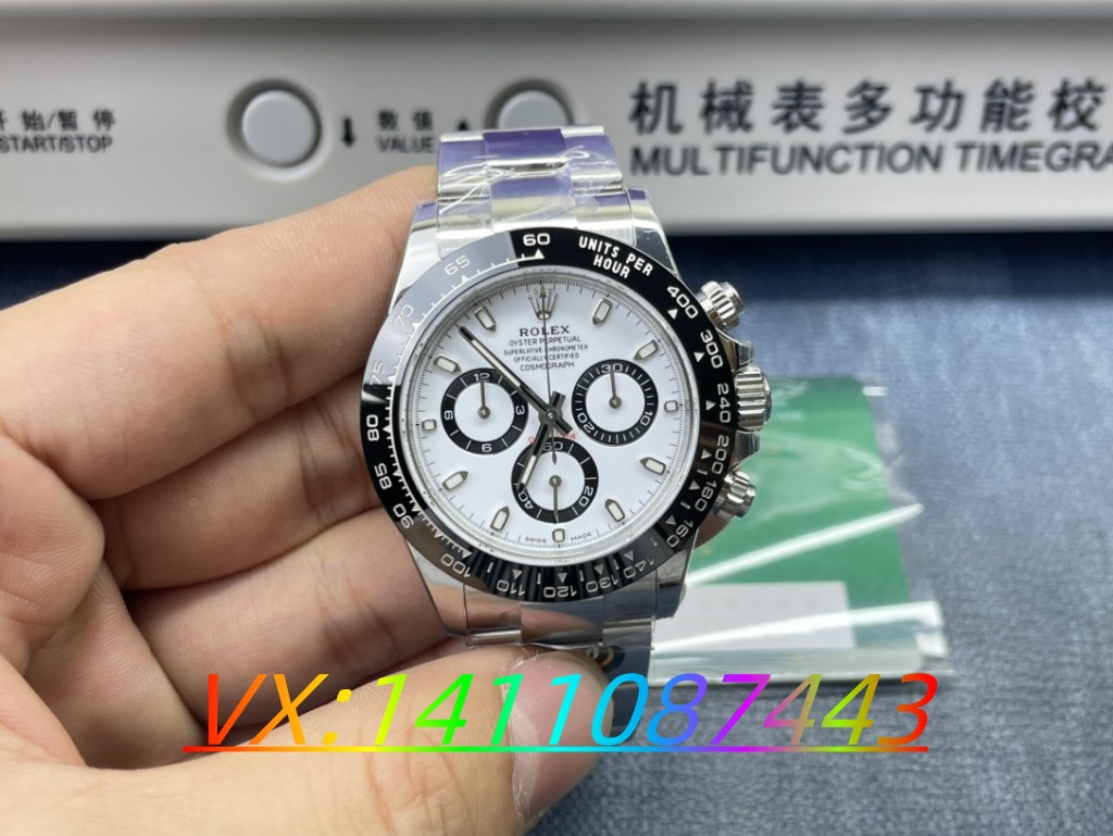 BT廠勞力士熊貓迪通拿搭載4130機(jī)芯:與正品對(duì)比全解析