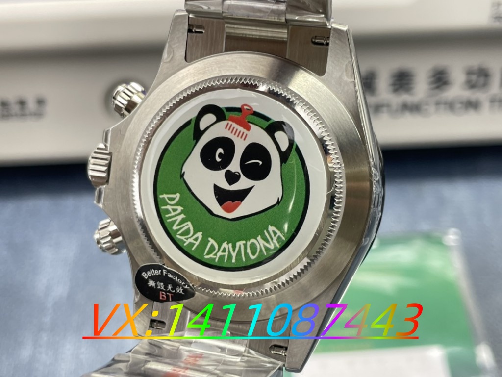 BT廠勞力士熊貓迪通拿搭載4130機(jī)芯:與正品對(duì)比全解析